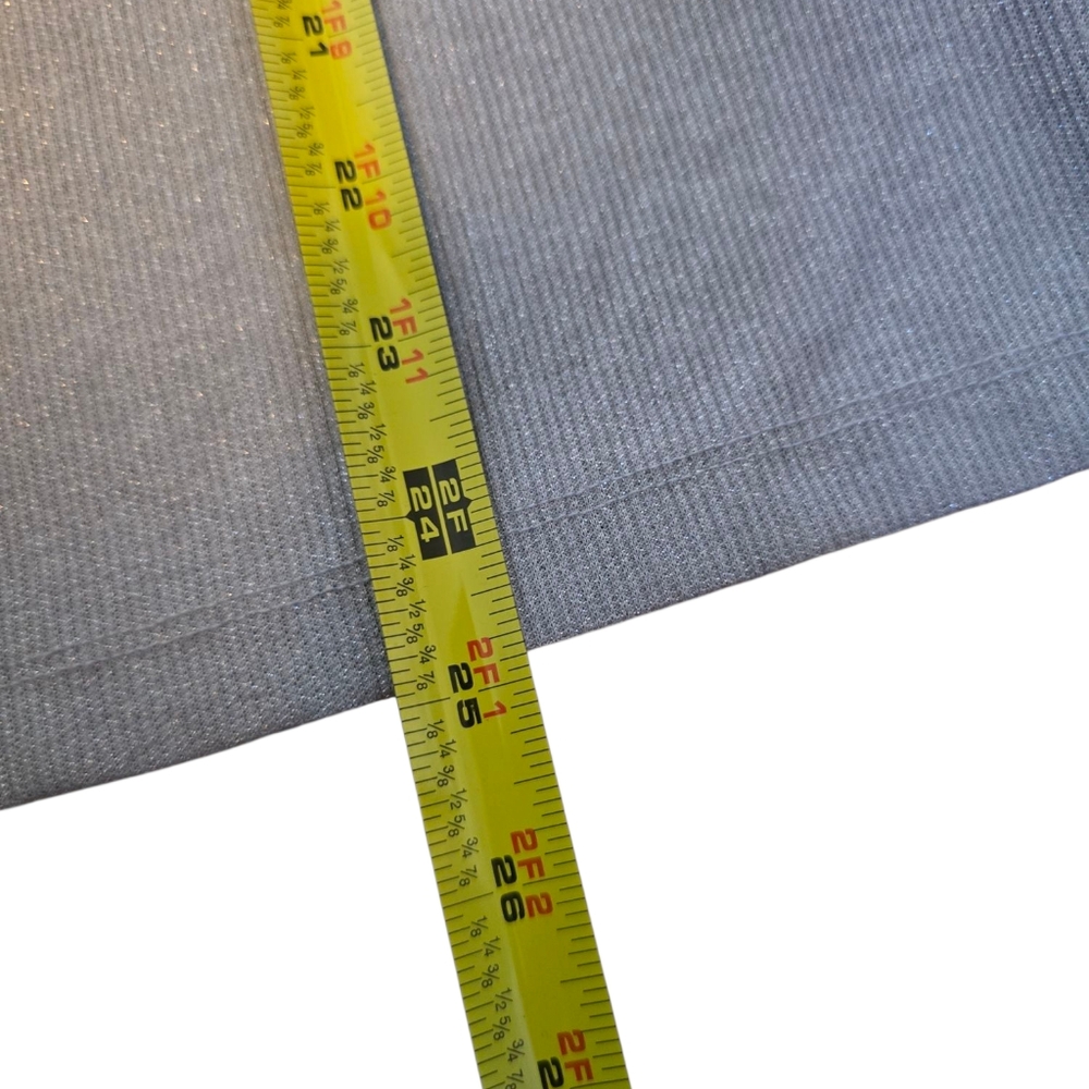 3/$15 A New Day Silver Long Sleeve Shirt Size Large - Picture 5 of 6